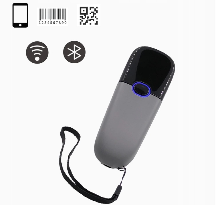 Bezdrôtová Bluetooth čítačka QR kódov 2,4 G 2D