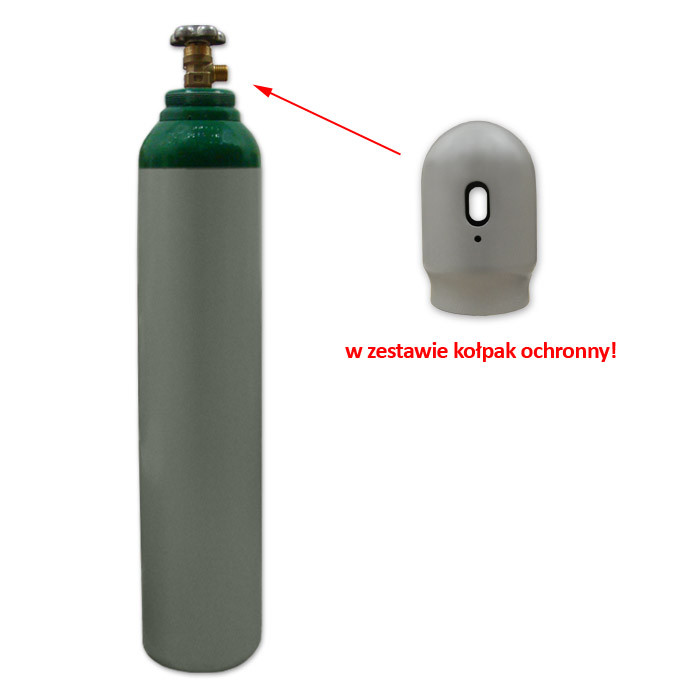 Fľaša Argon Clean 200Bar 8L NOVÉ svetlo PLNÉ