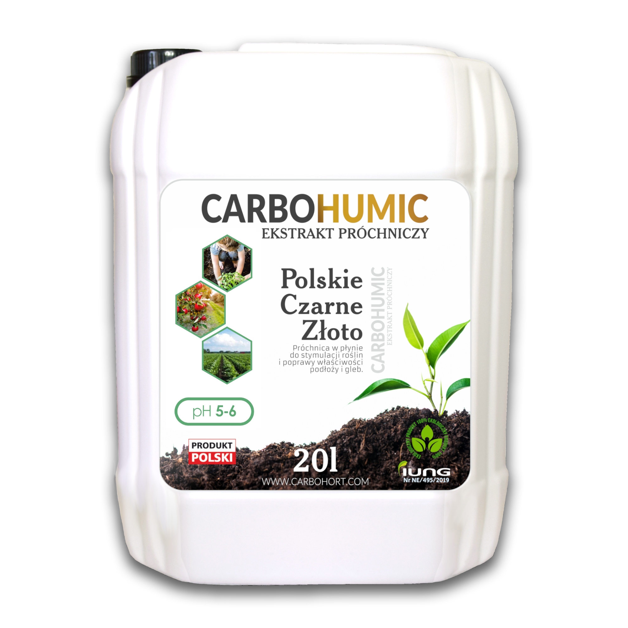 CARBOHUMIC 20L, EKO humínový extrakt z hnedého uhlia.