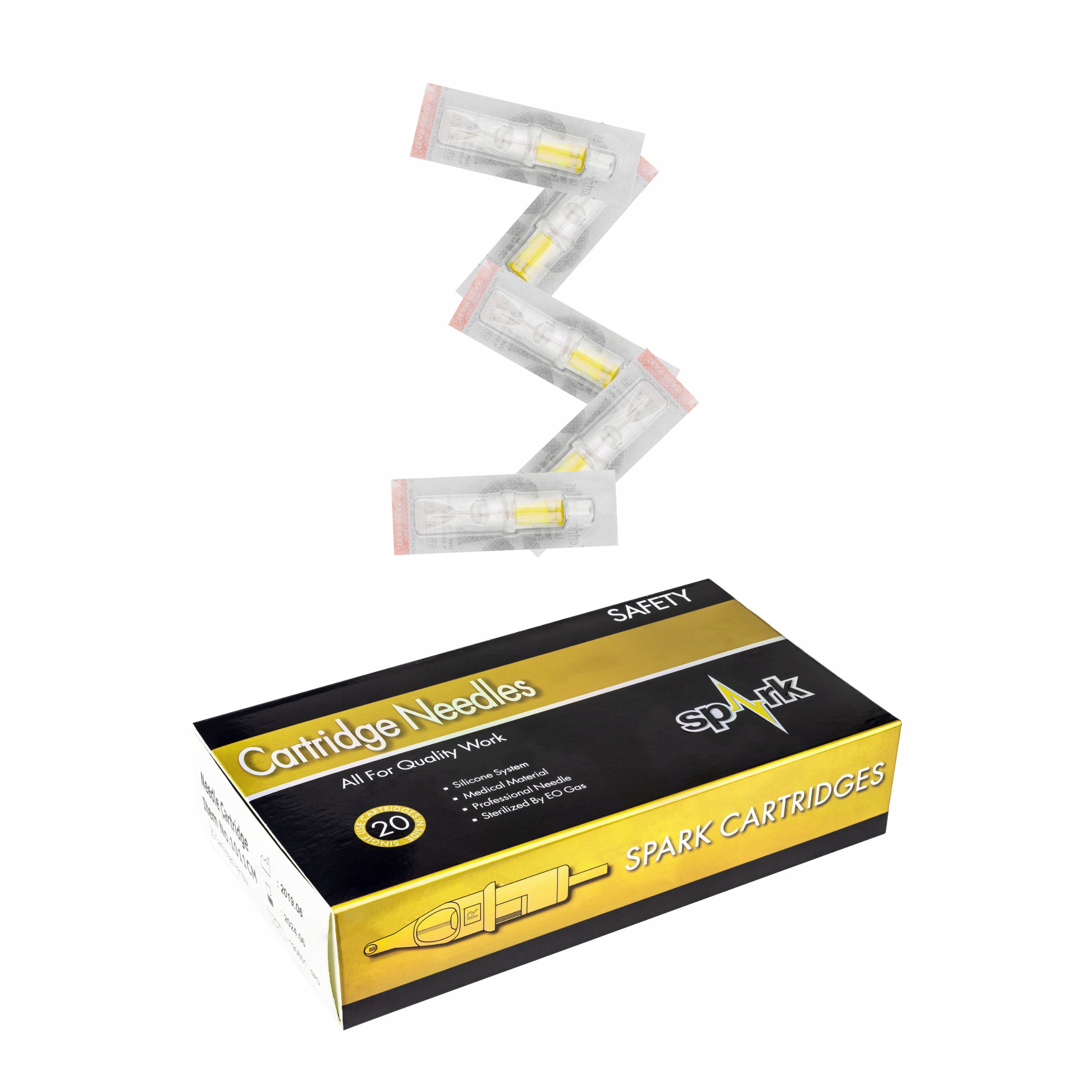 CARTRIDGE PRO, ihla 3RS 0,35 mm ~ BOX 20 ks ~