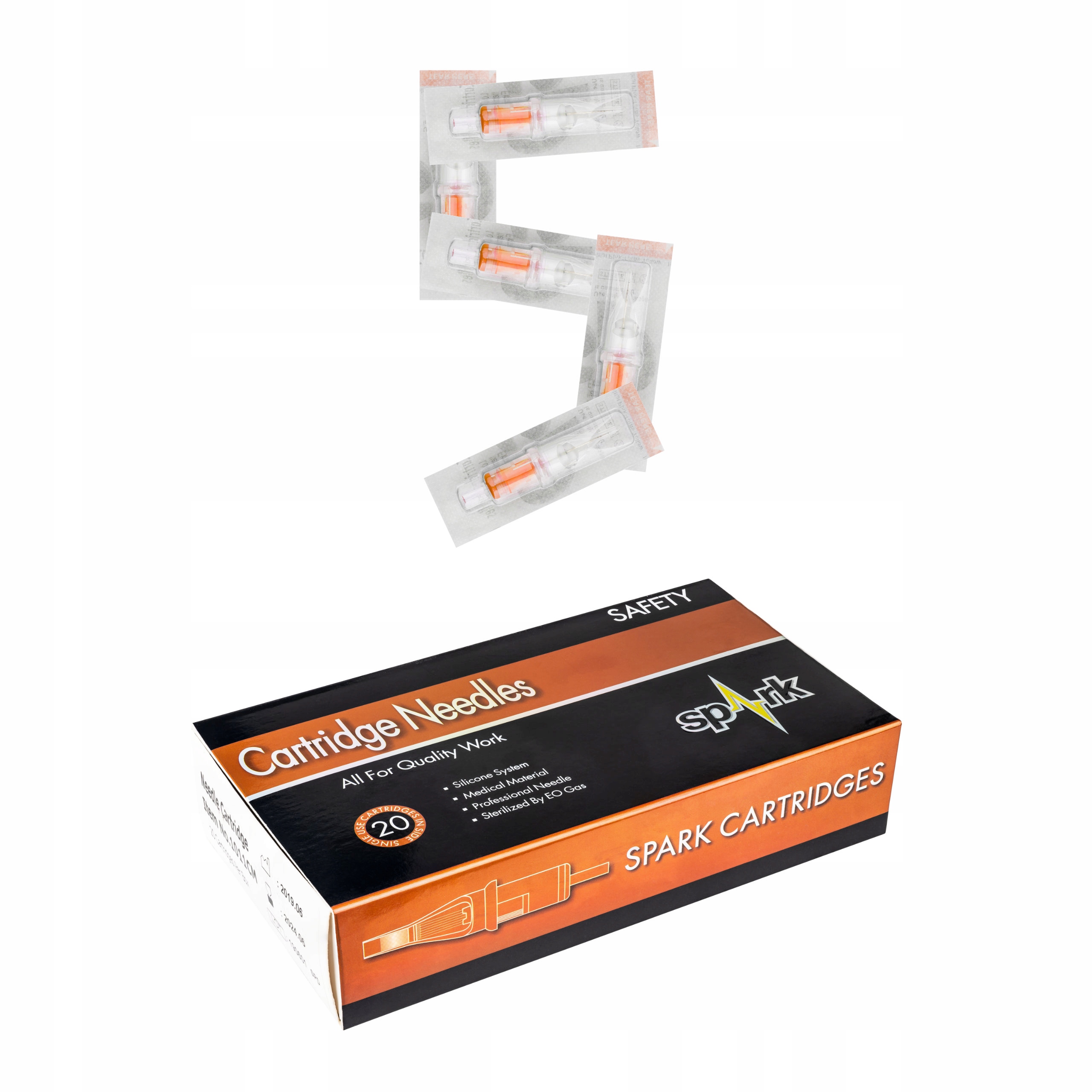CARTRIDGE PRO, 5RM 0,35 mm ihla ~ KRABIČKA po 20 ~