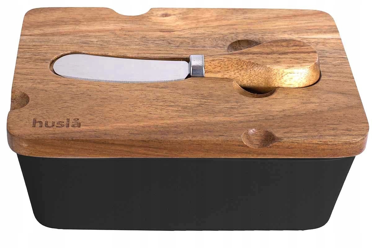 HUSLA HYGGE CERAMIC BUTTERFIELD čierna