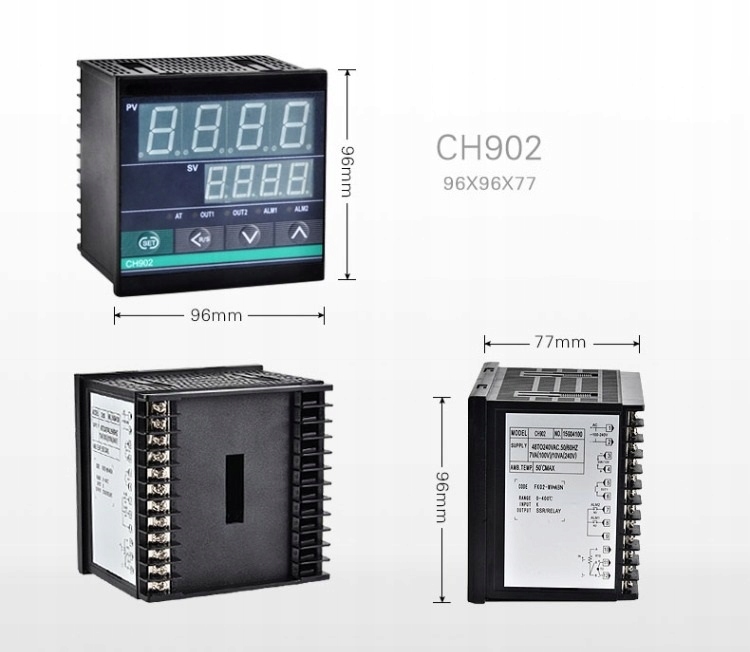 CH902 PID TERMOREGULÁTOR (ekvivalent REX C900)