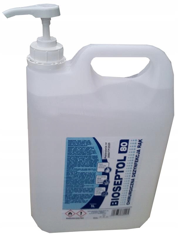 CHIRURGICKÁ DEZINFEKCIA RUČÍ BIOSEPTOL 5L + ČERPADLO