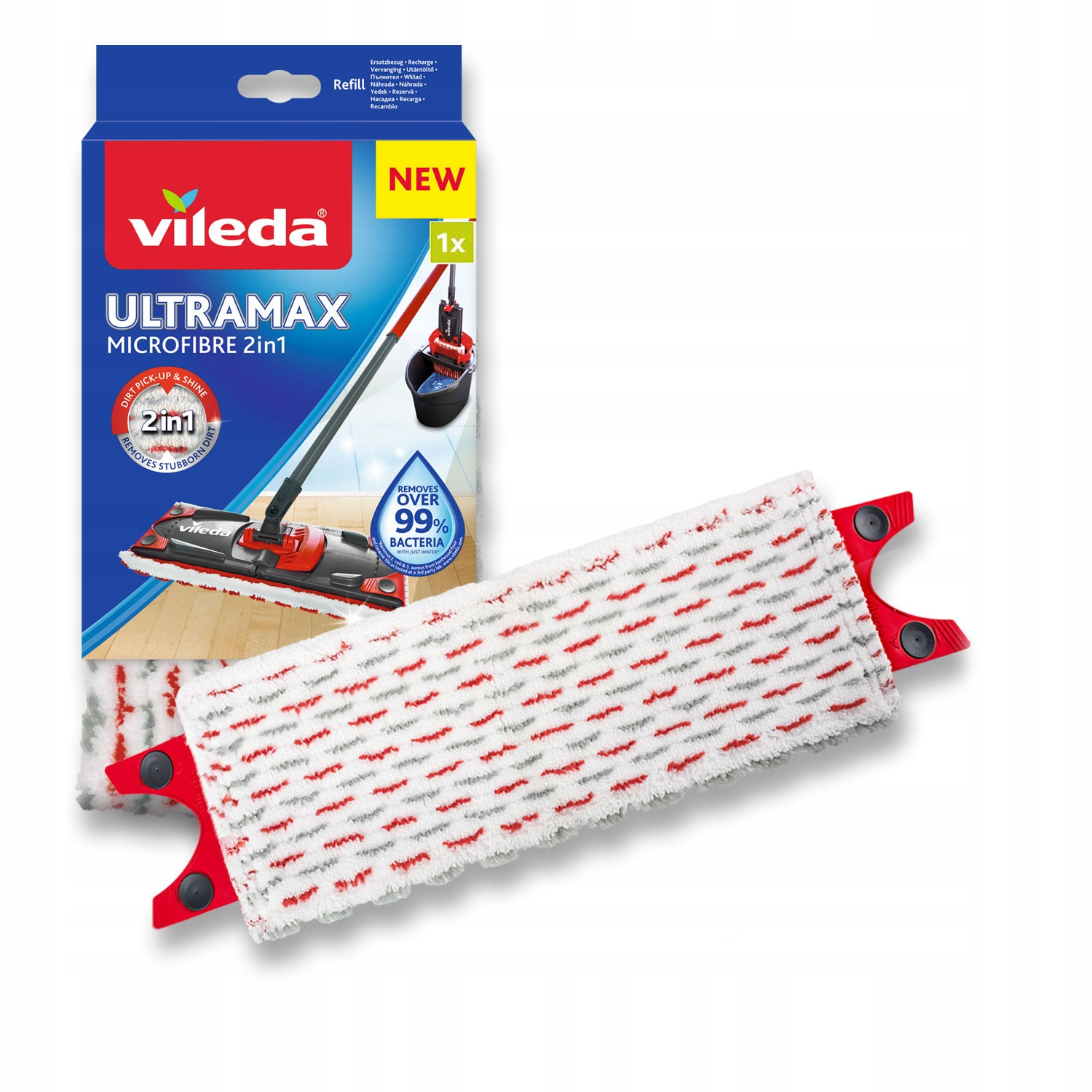 Vileda vložka do mopu plochá 140913/155747 14 cm