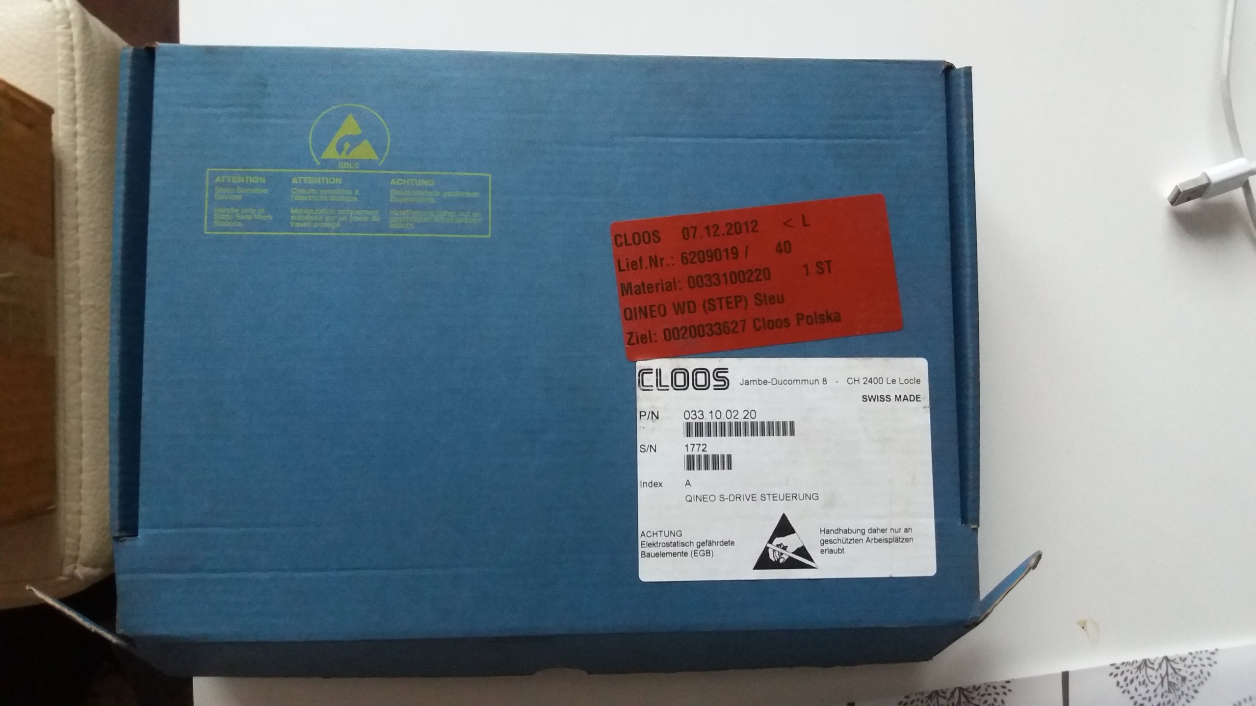 ECO-elektronická doska CLOOS QINEO STEP - F.V