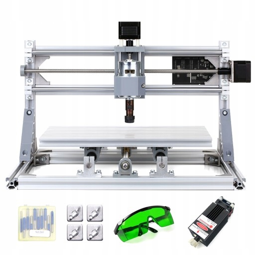 CNC3018 CNC 2500mw 2v1 mini laserový gravírovací stroj