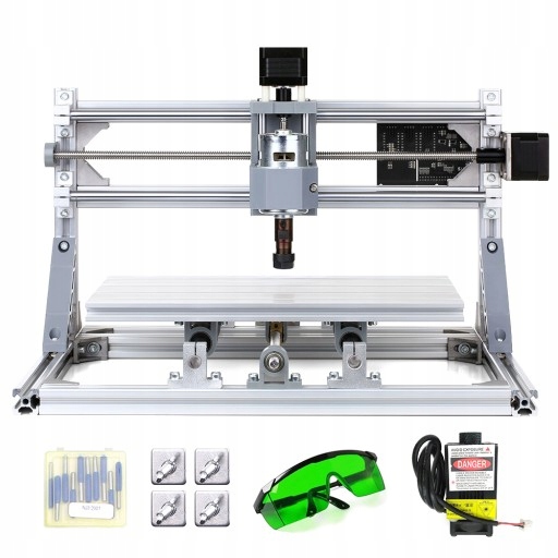 CNC 3018 CNC 500mw 2v1 mini laserové gravírovanie