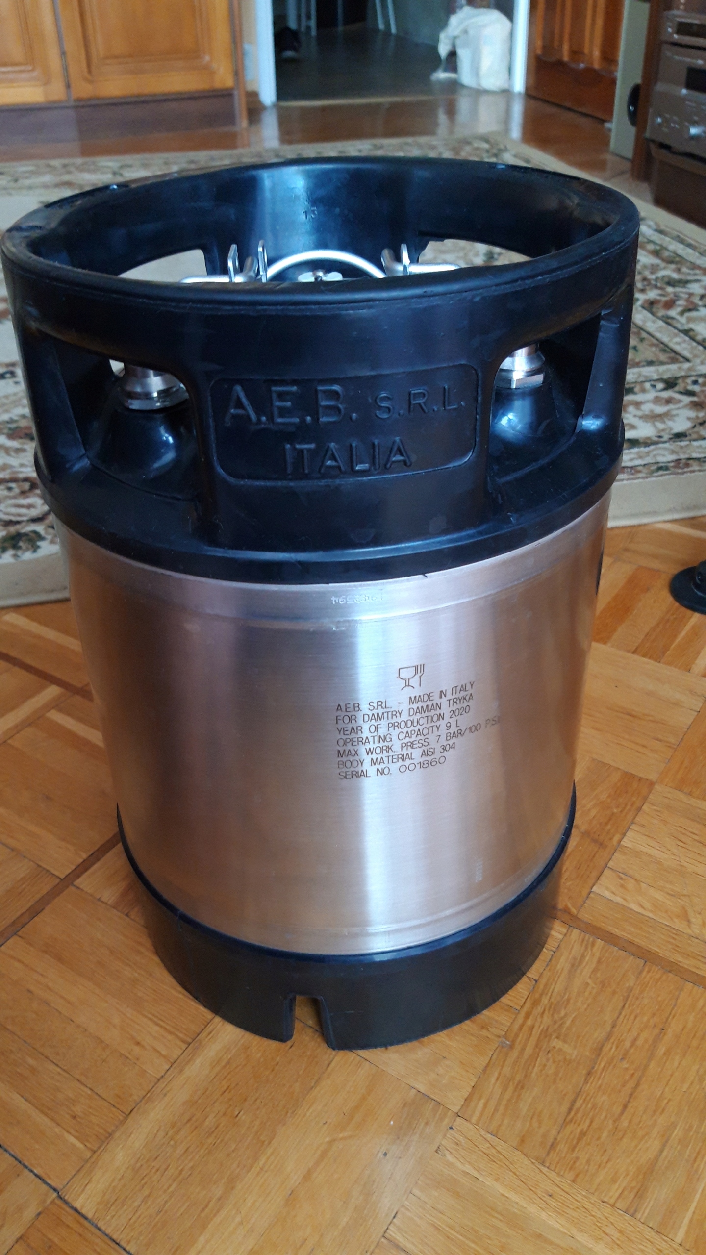 CORNY CORNELIUS KEG PEPSI 9 L