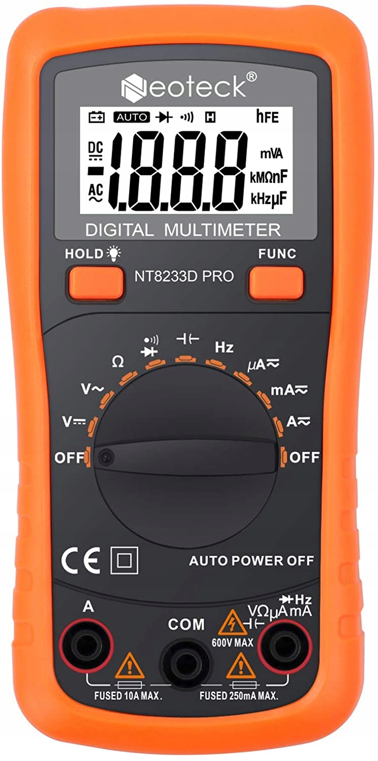 DIGITÁLNY AKTUÁLNY MERAČ Neoteck 8233D PRO