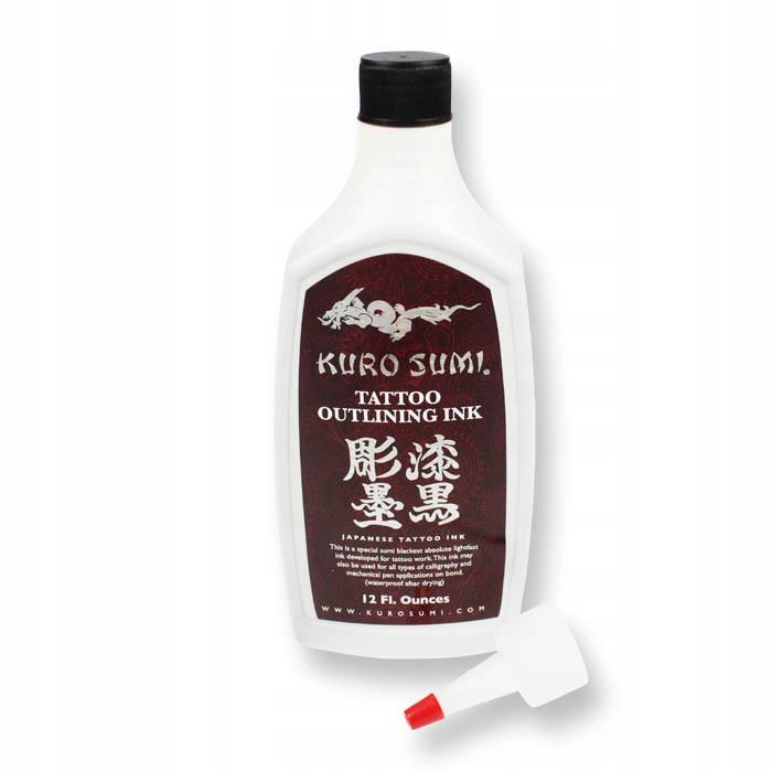 Kuro Sumi ČIERNY atrament, obrysová čiara, 360 ml