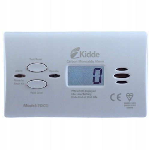 SNÍMAČ SNÍMAČA OXIDU UHLIČITÉHO SÉRIA 7 S LCD DISPLEJOM