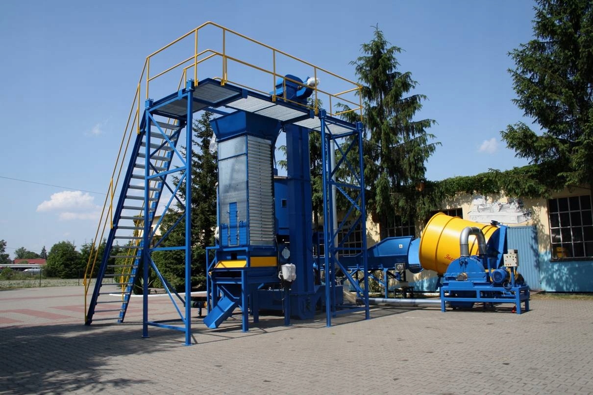 Chladič peliet s konštrukciou - 5 T / h