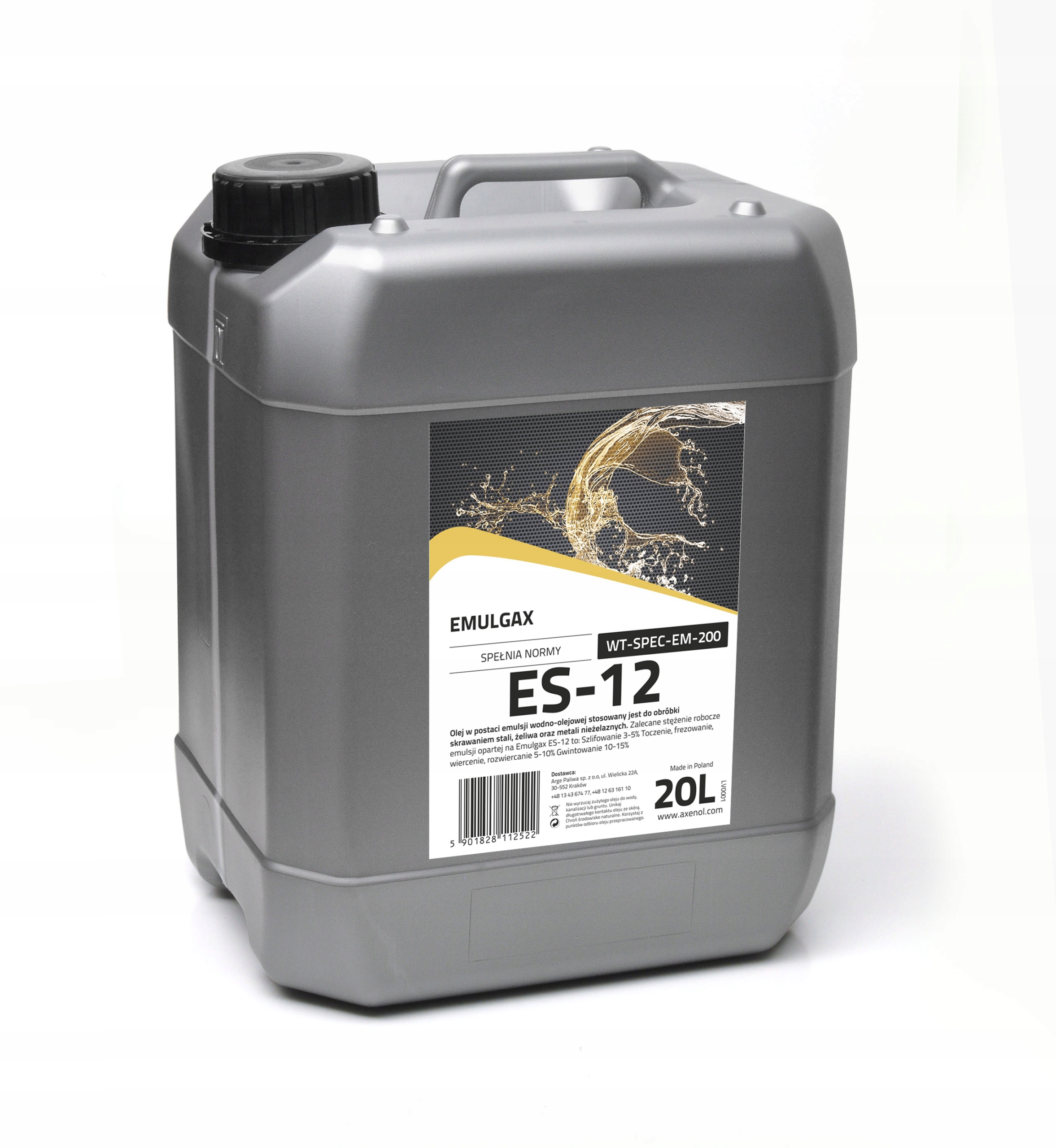 Chladiaca kvapalina Axenol EMULGAX ES-12 20L