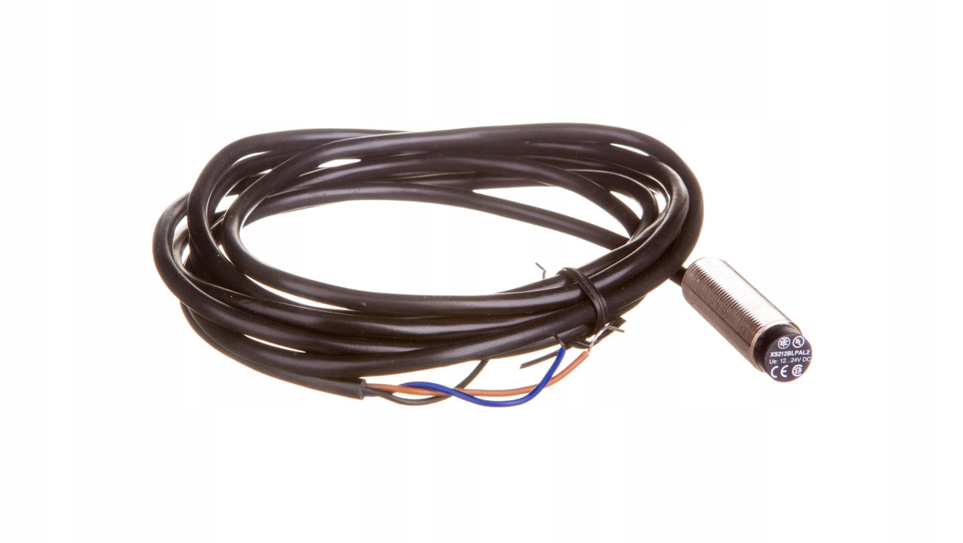 Indukčný snímač M12 4mm 12-24V DC PNP 1Z 3-vodič