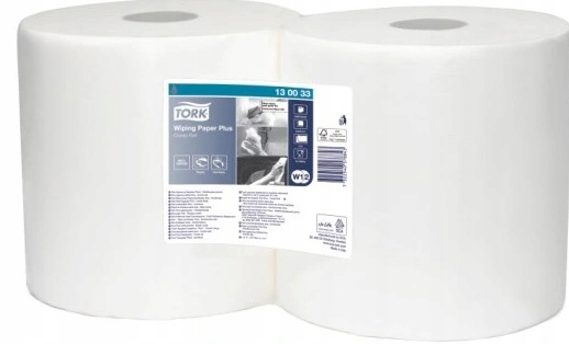 Čistiaca handrička TORK 130033 2w BIELA POKROČILÁ 264 MB