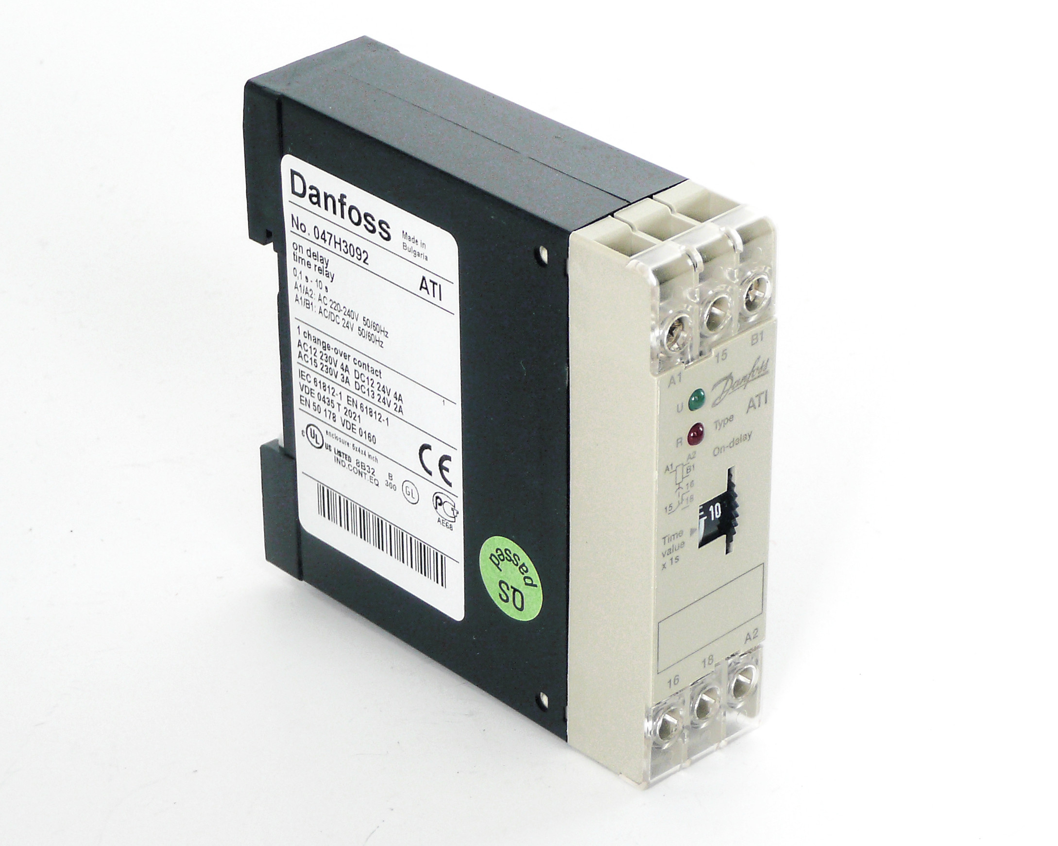Časové relé DANFOSS ATI 0,1-10s 047H3092