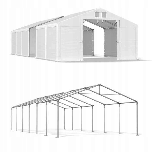 DAS COMPANY 5x24m Oceľový skladovací stan