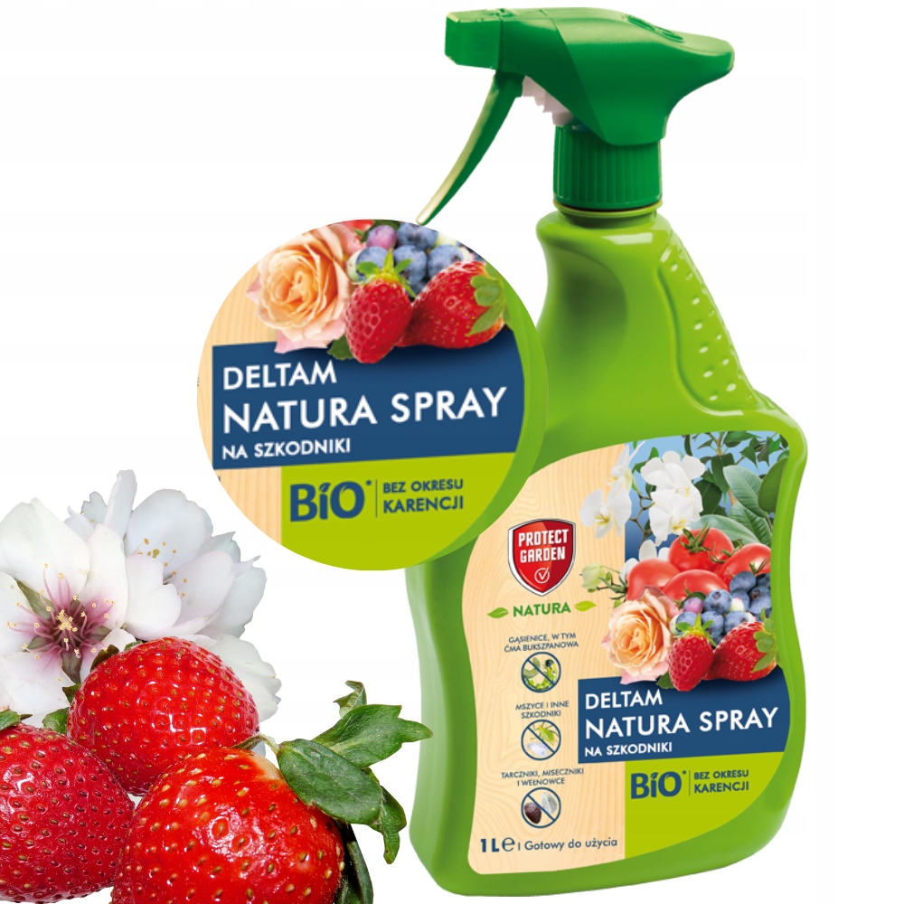 Deltam Natura Spray 1L insekticídny BIO na vošky/strapce/roztoče/moľ