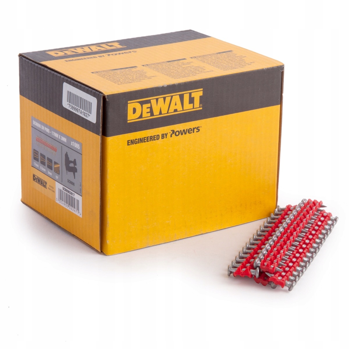 Betónové klince DeWalt 22 mm 1005 ks.