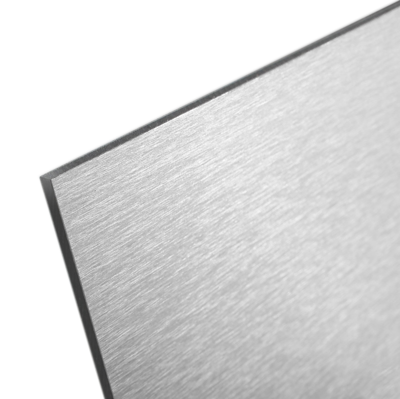 DIBOND Panely kompozitné 3mm brúsené striebro 100x70cm