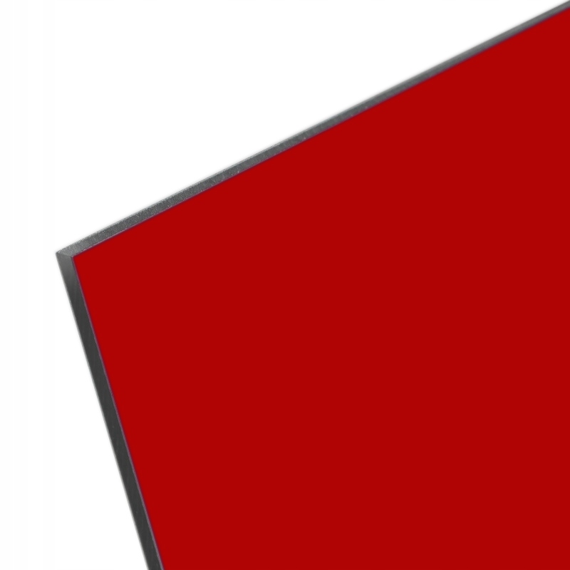DIBOND Kompozitné panely 3mm červené 100x50cm