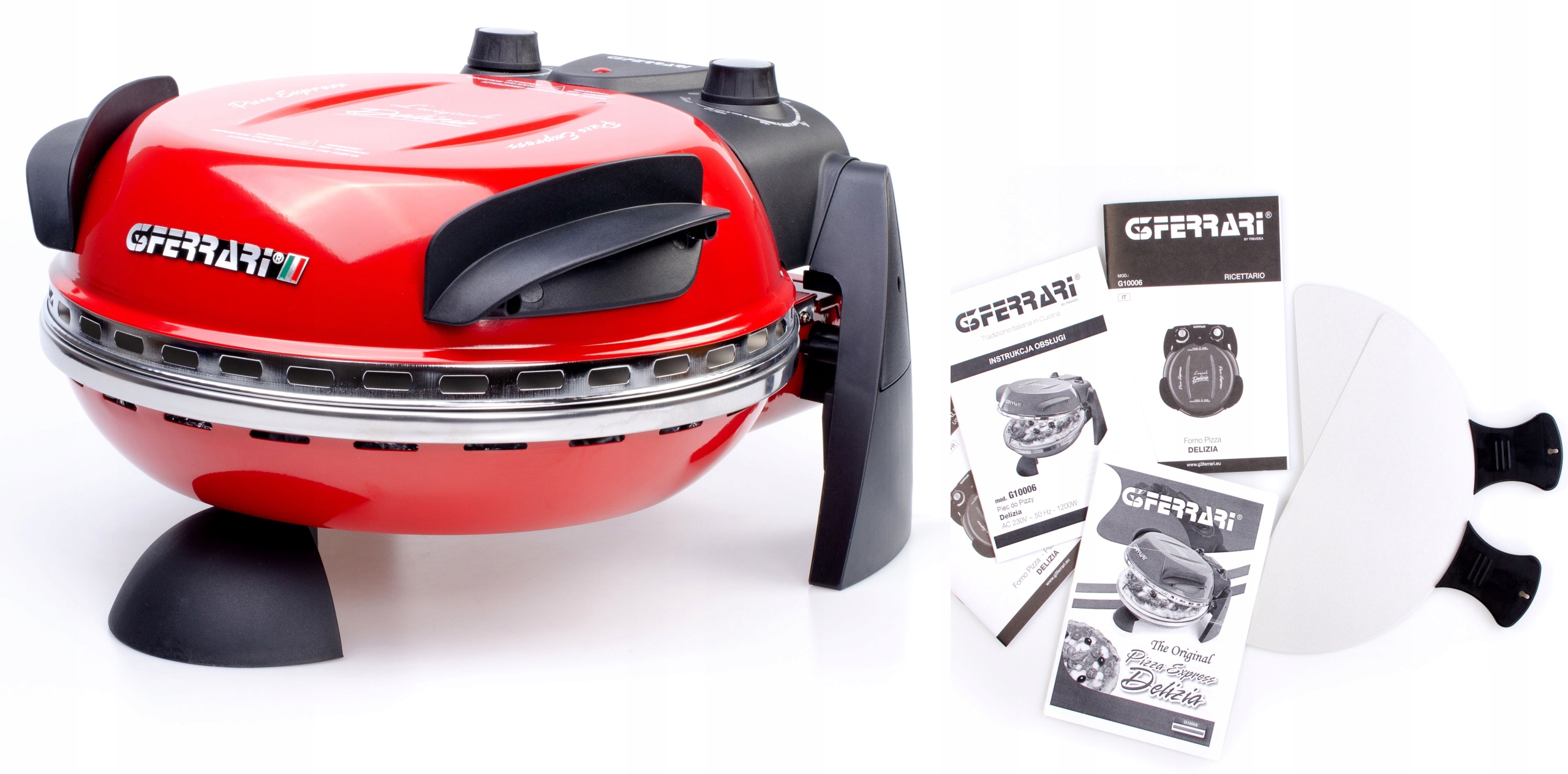 DOMÁCA PIZZA RÚRA G3FERRARI G10006 KAMENNÁ 400 ° C