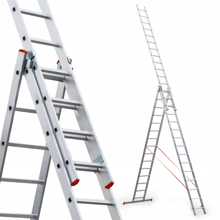 LADDER hliník 3x15 VYŠŠÍ PROFESIONÁL ZADARMO