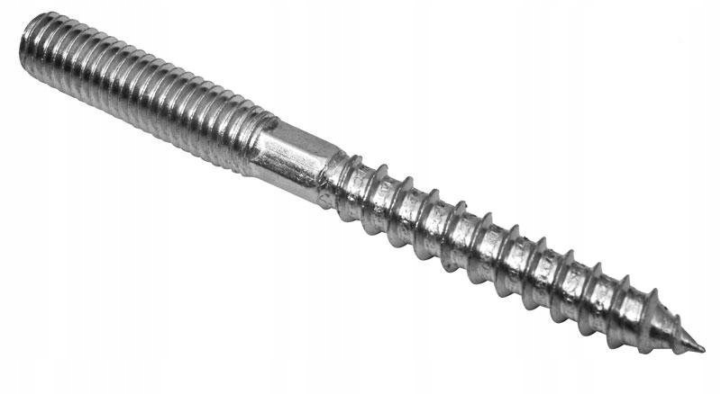GALVANIZOVANÝ DVOJITÝ ZÁVIT 8,0 * 200MM 100PCS