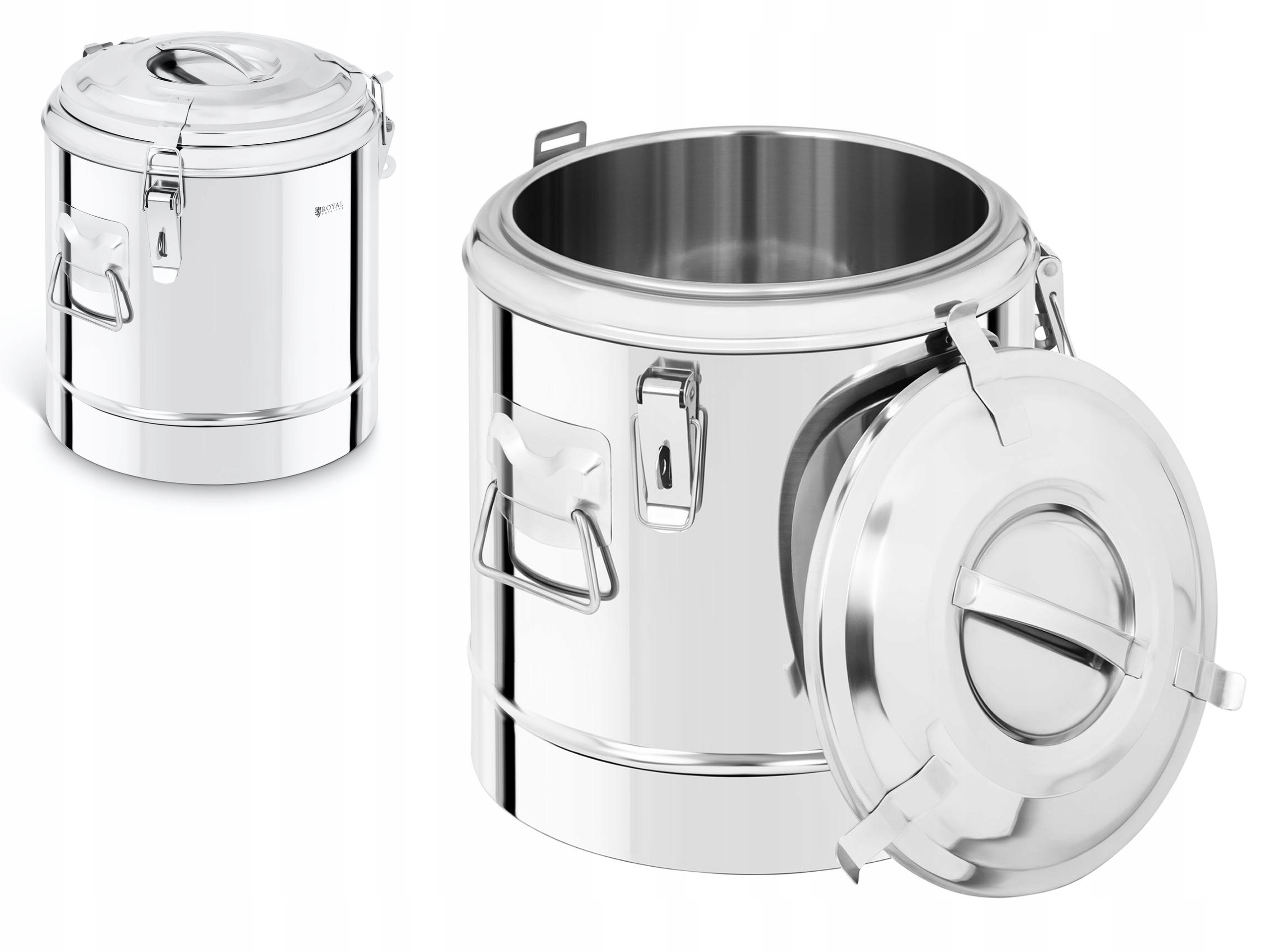 DVOJSTRANNÉ GASTRONOMICKÉ TERMO 12L INOX