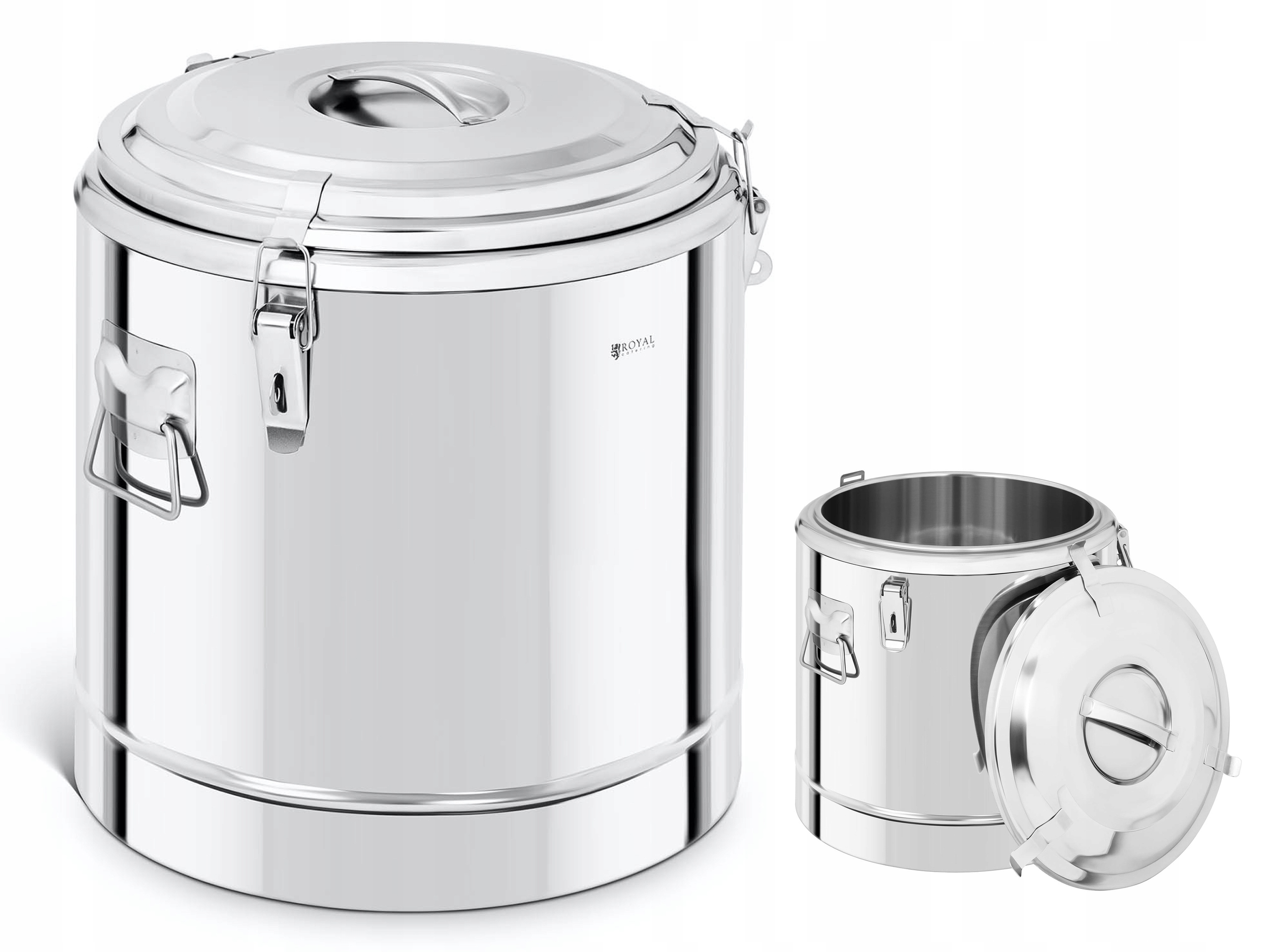 DVOJSTRANNÉ GASTRONOMICKÉ TERMO 35L INOX