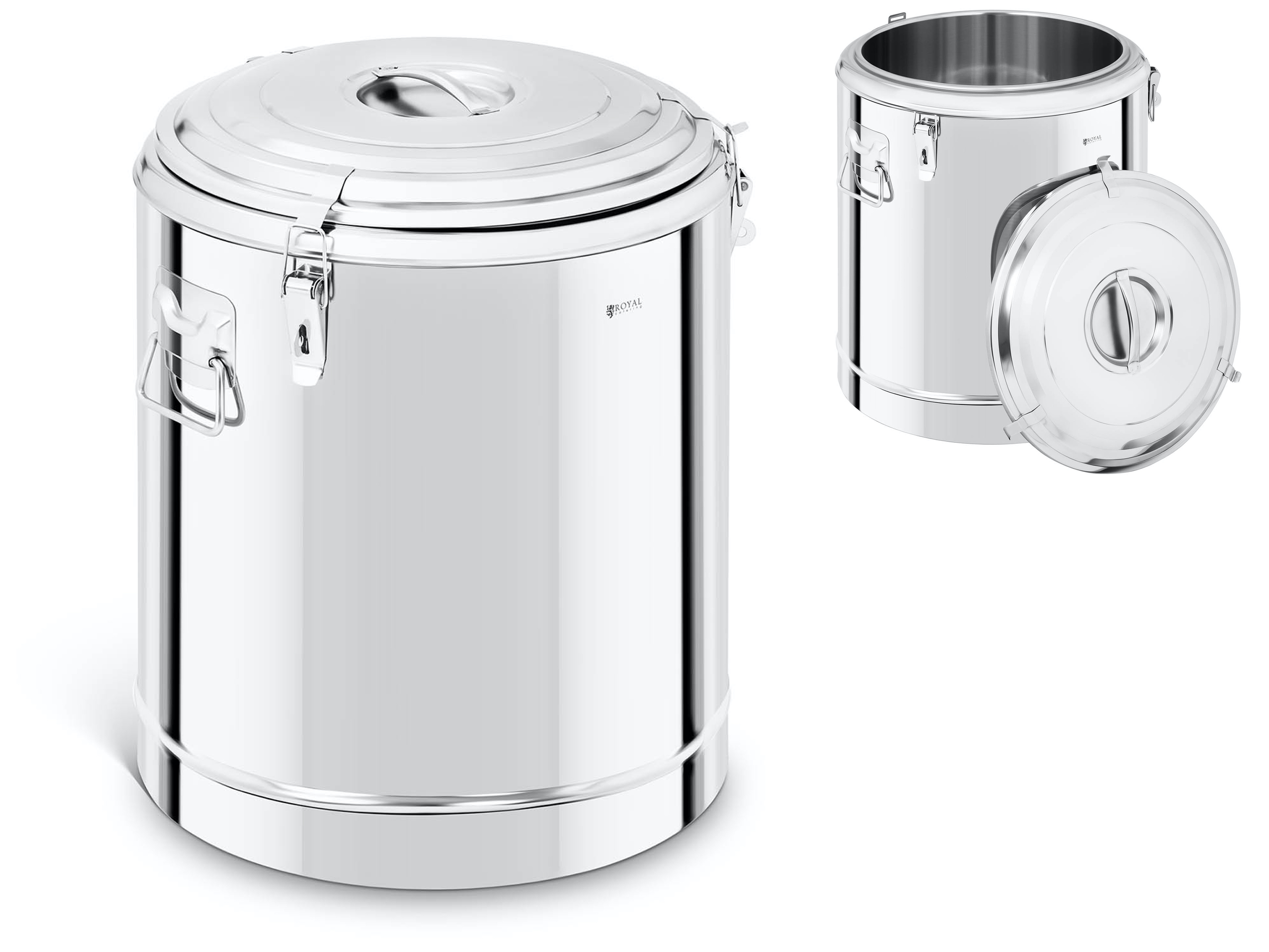 DVOJSTRANNÝ GASTRONOMICKÝ TERMO 60L INOX