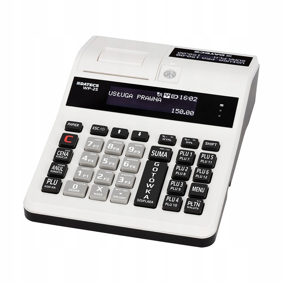 Datecs WP-25 Online Pokladnica WIFI / GPRS biela