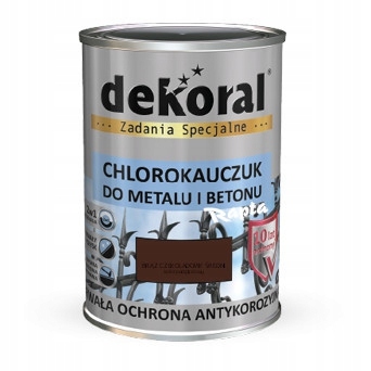 Dekoral Chlorokauczuk 5L ČOKOLÁDA HNEDÁ STREDNÁ R