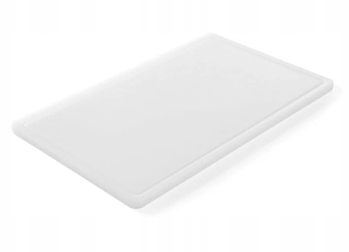 Doska na krájanie 530x325 mm, biela HACCP HENDI