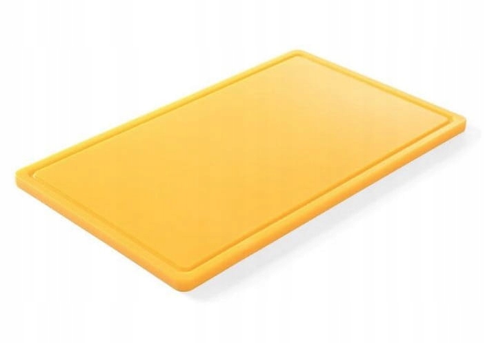 Doska na krájanie 530x325 mm Žltá HACCP HENDI