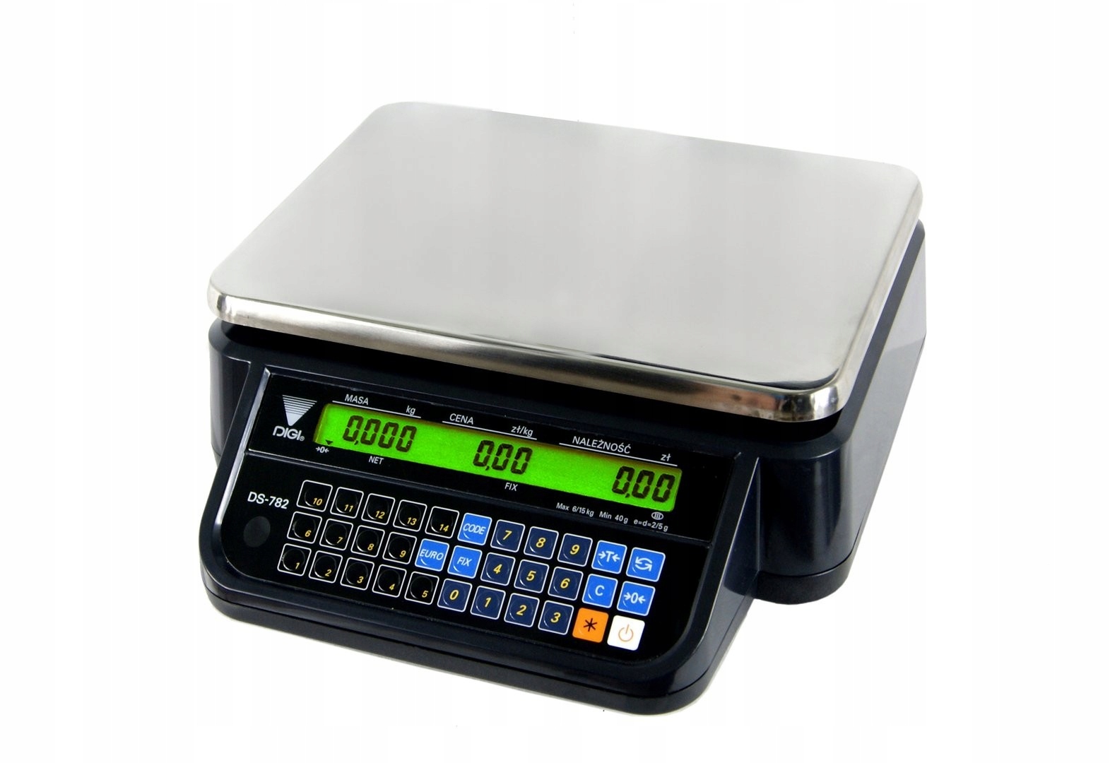 Digi DS-782B RS Výpočet stupnice