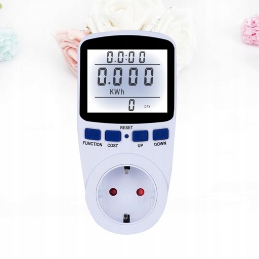 Analyzátor energie digitálneho wattmetra s energiou