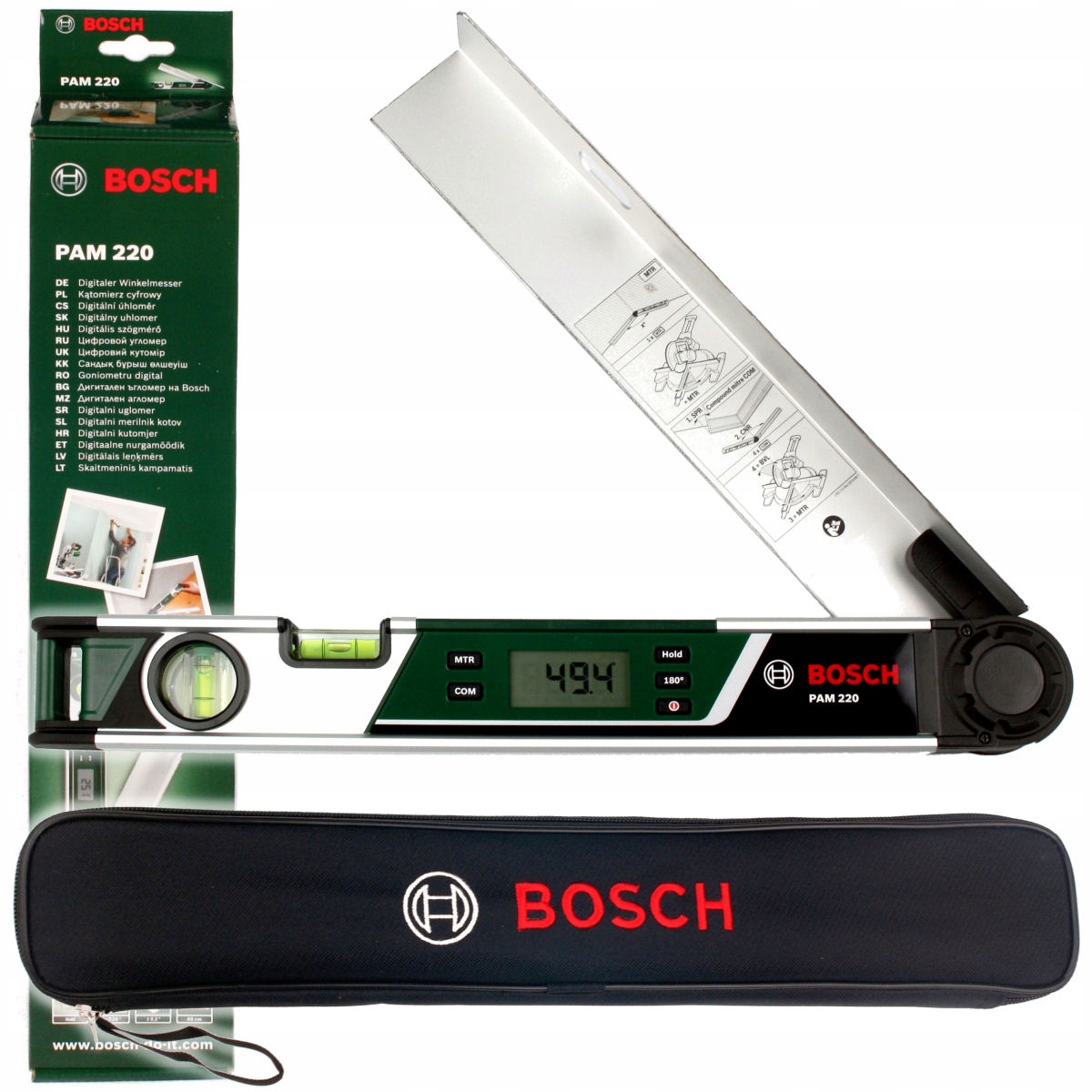Digitálna vodováha Bosch 0,4 m