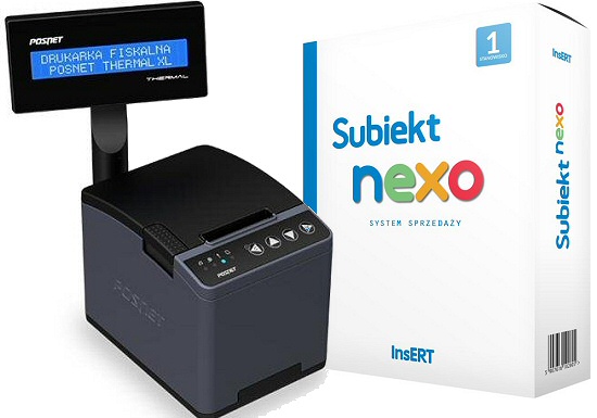 POSNET THERMAL XL + fiškálna tlačiareň Subiekt Nexo