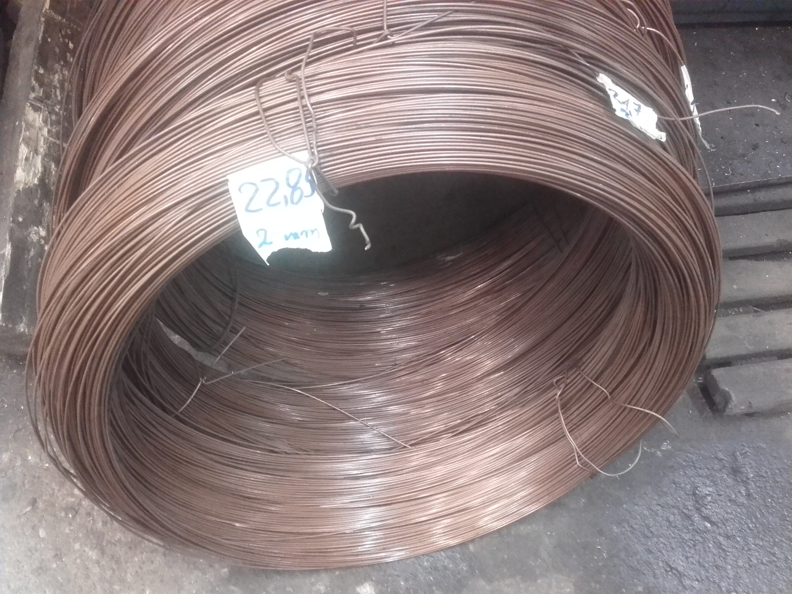 Medený drôt, priemer 2 mm, 1 kg