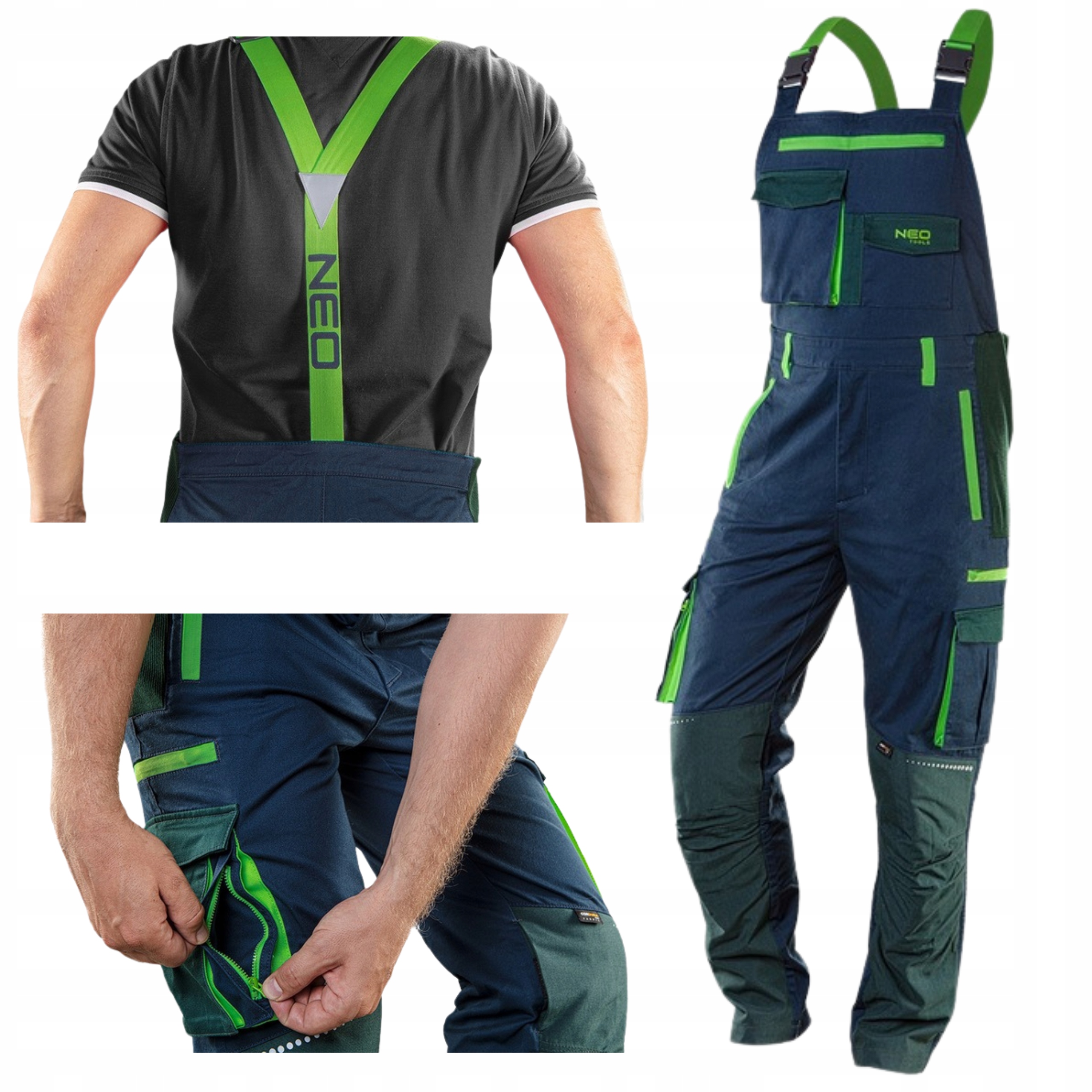 Neo Tools dlhé pracovné nohavice 81-246, veľkosť XS