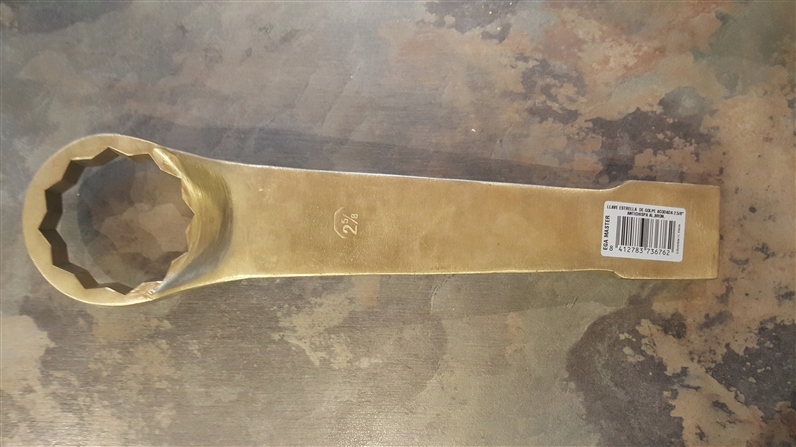 EGA Master 73676 2,5 / 8 "kľúč Al-Bron bez iskier