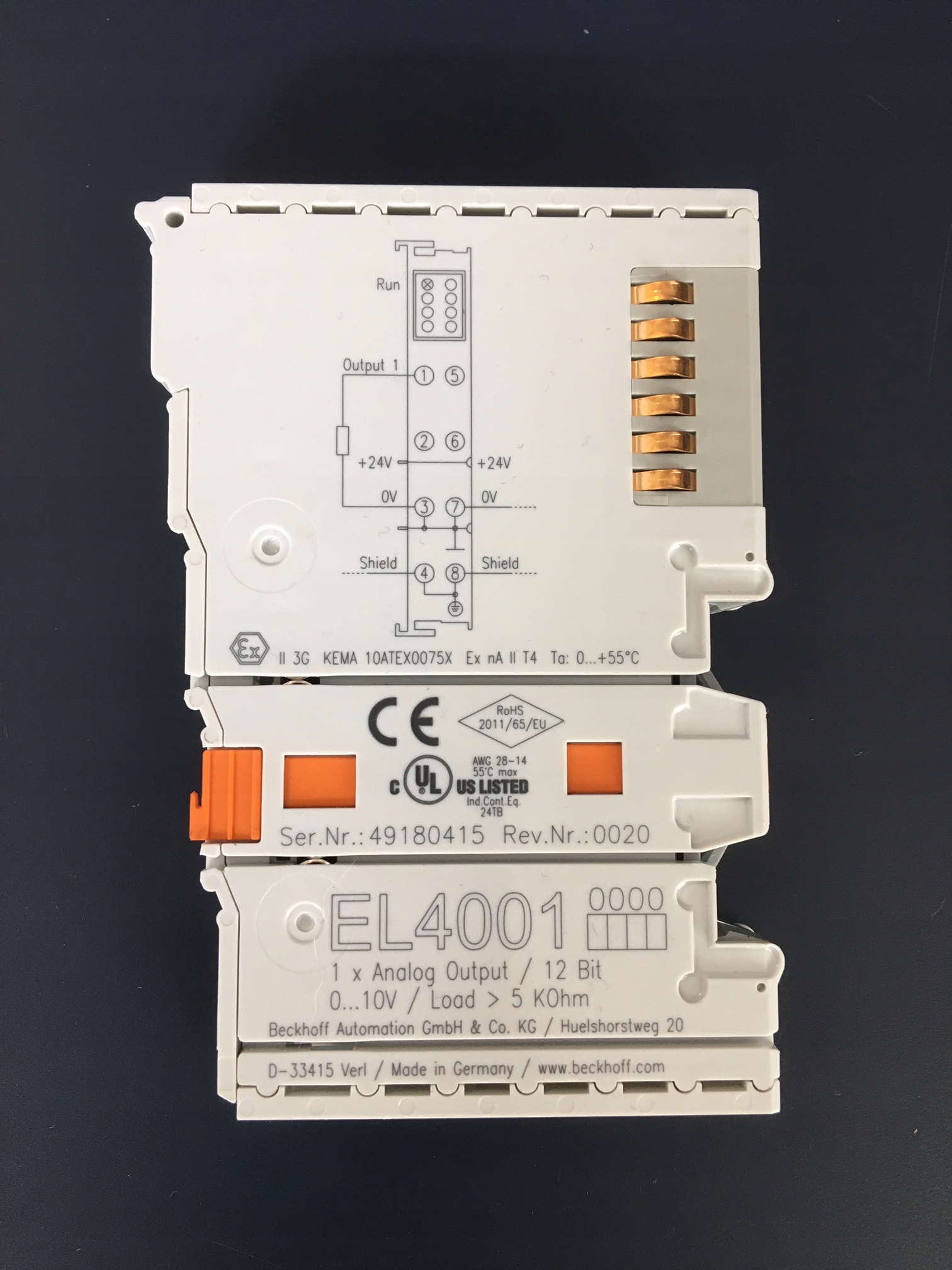 EL4001 BECKHOFF
