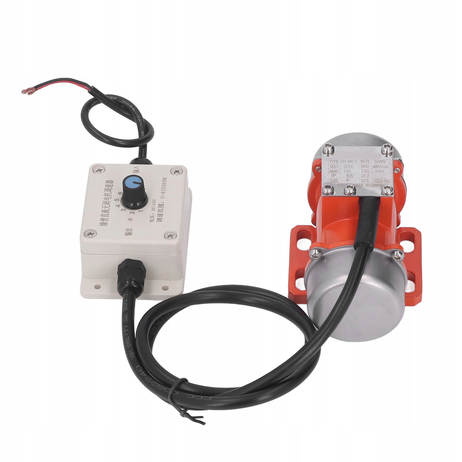 ELEKTRICKÝ VIBRAČNÝ MOTOR 12V 4000 RPM
