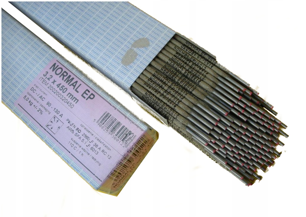 RUŽOVÉ ELEKTRODY EP 3,25 POLSKÉ NORMÁLNE - ATEST
