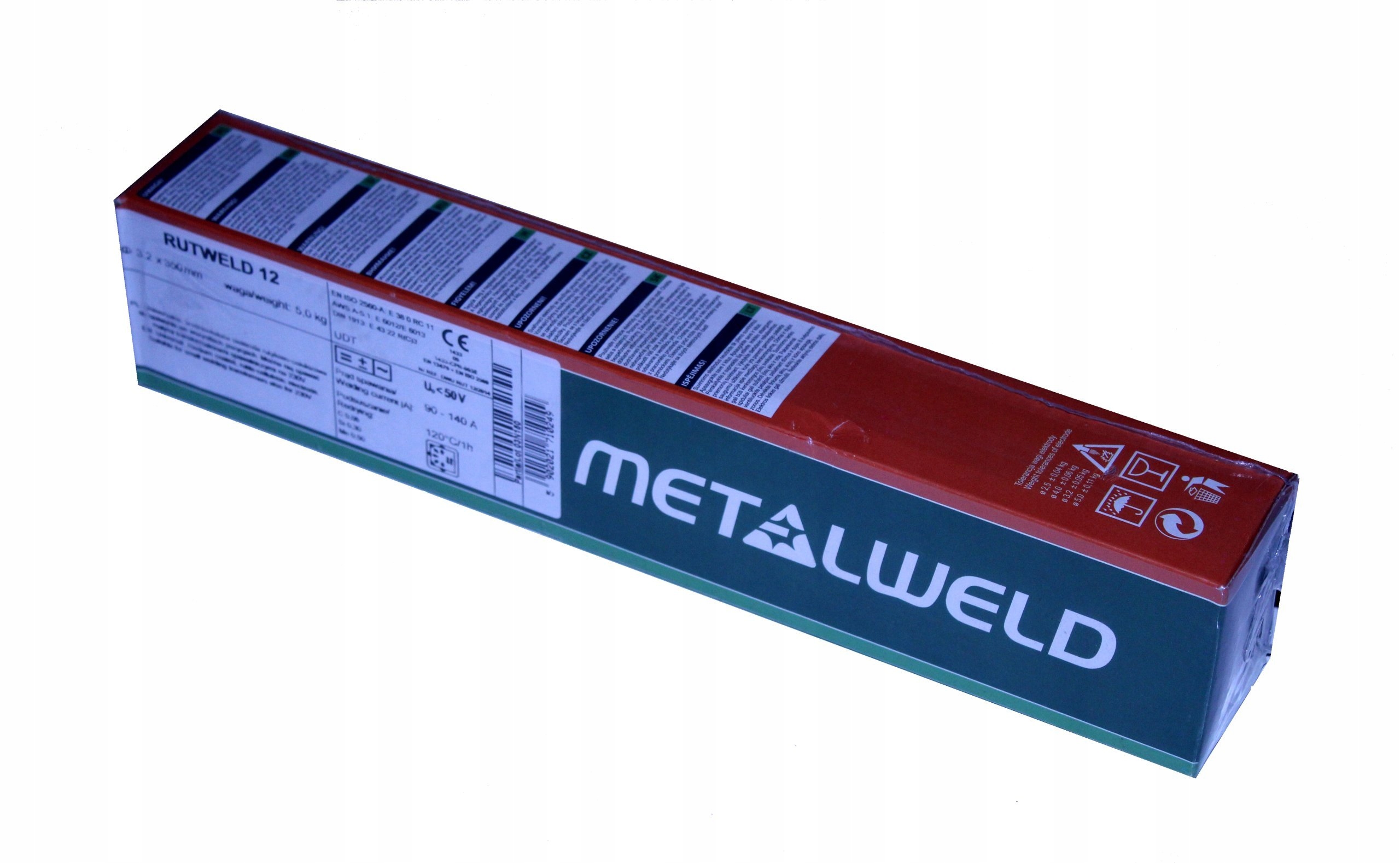 RUTWELDOVÉ ELEKTRODY 12 DIA 3,2 MM