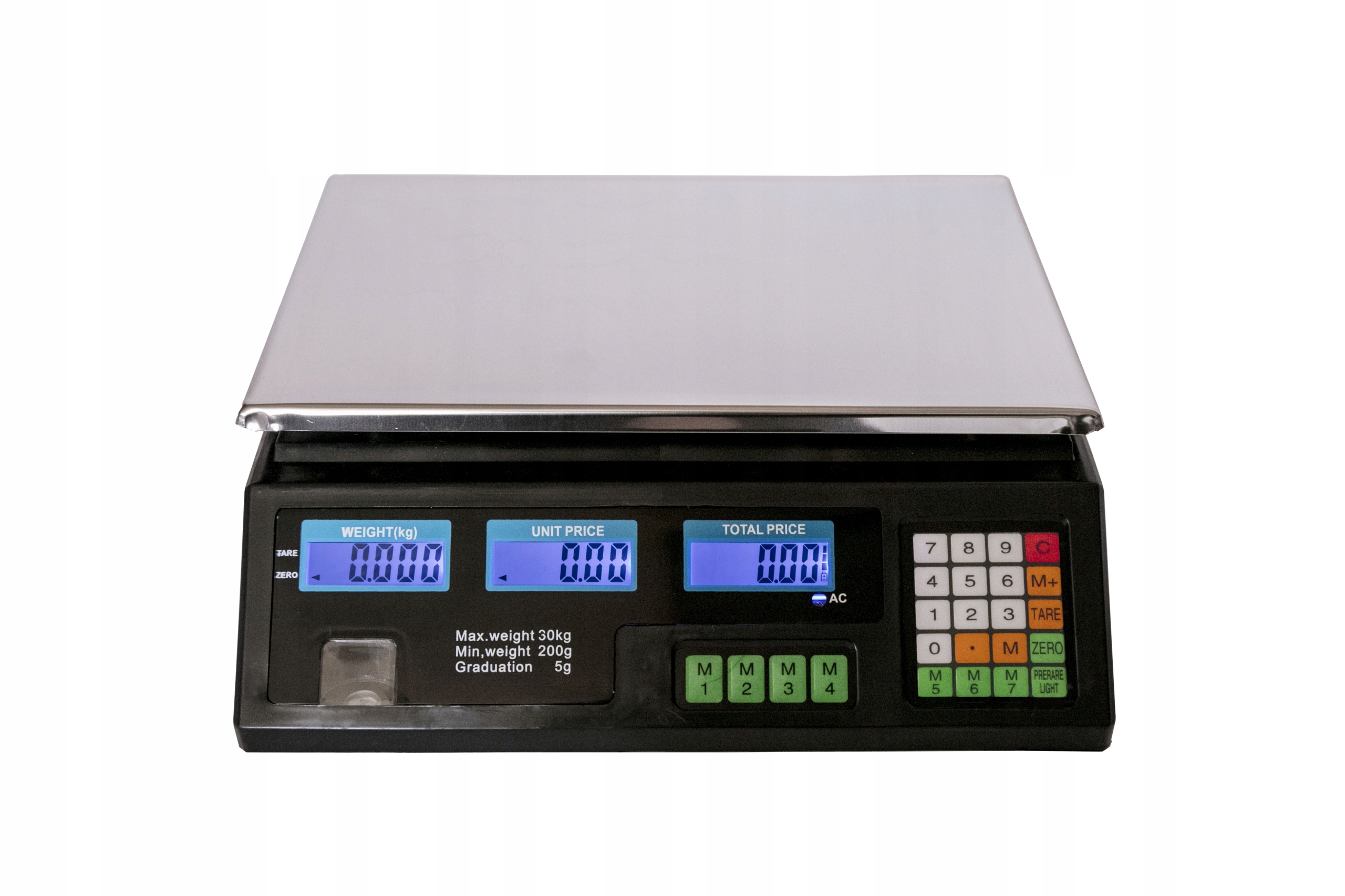 ELEKTRONICKÁ POČÍTAČKA VÁHA PREDAJNE 30KG