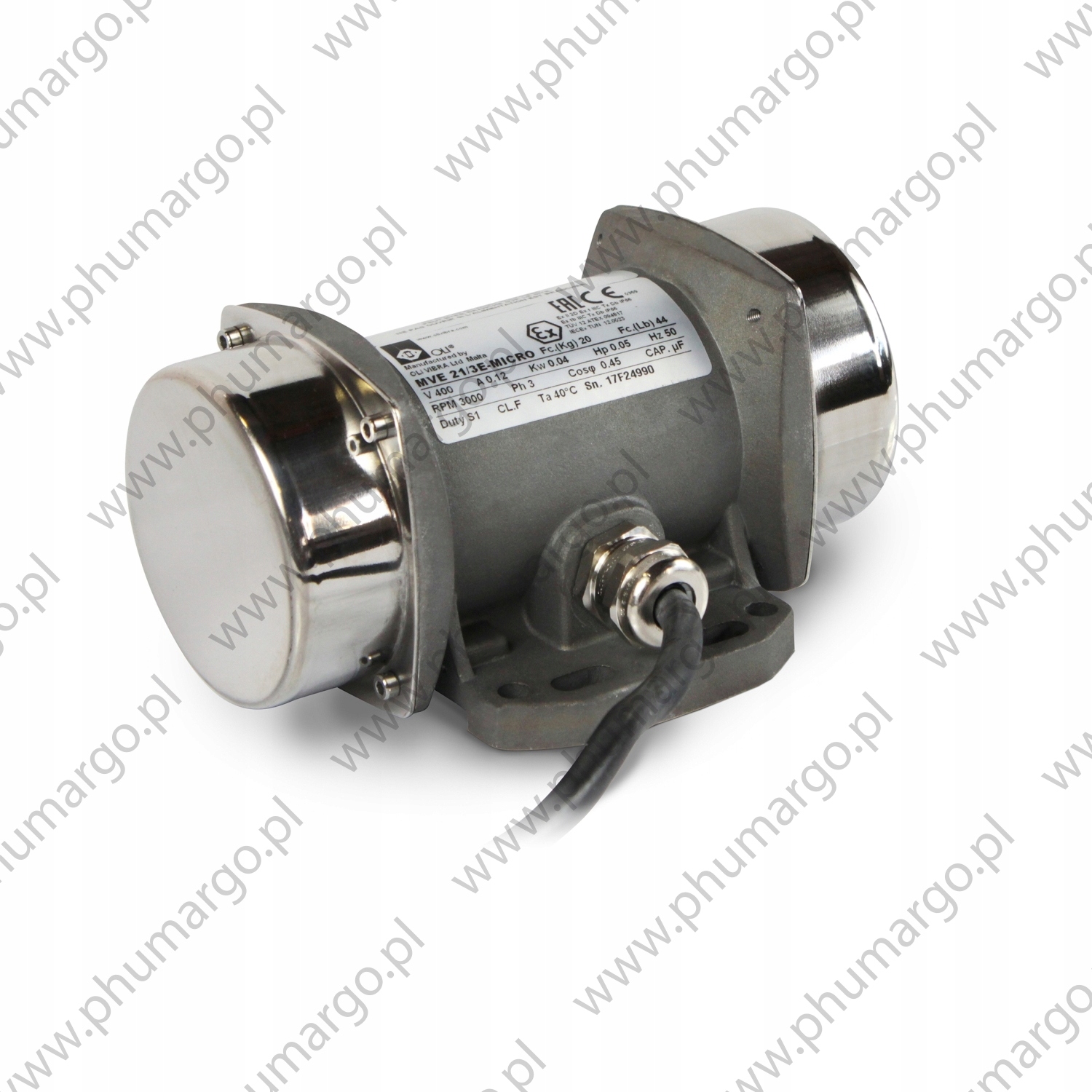 ELEKTRIBRÁTOR Vibračný motor MVE 3/3 1PH. OLI