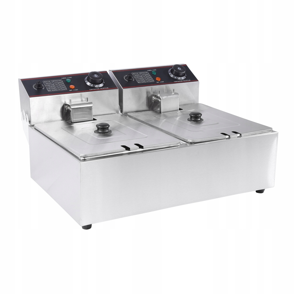 ELEKTRICKÁ FRITÉZA S SKRINKOU 2 * 6L